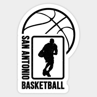 San Antonio Basketball 02 Sticker